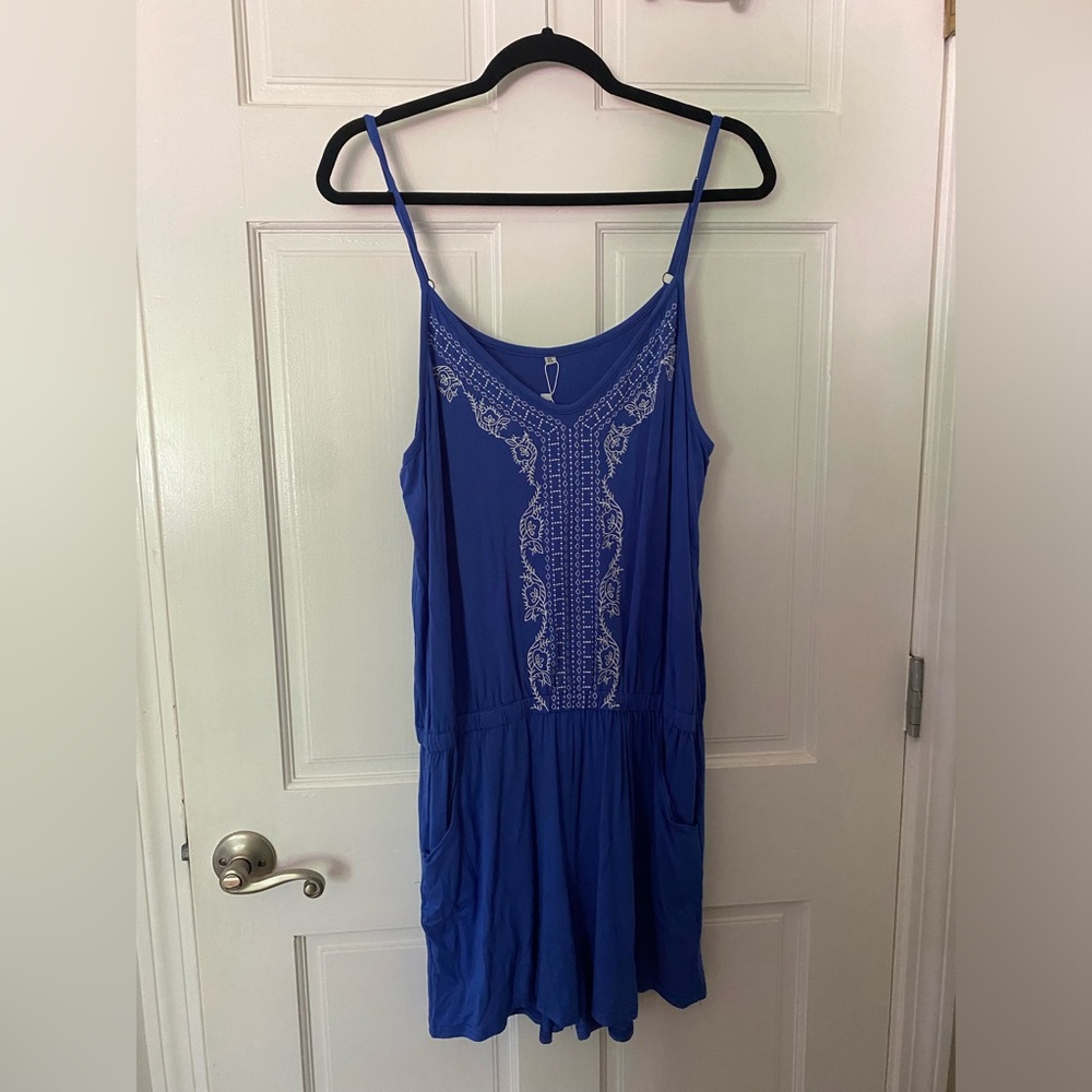 Blue romper